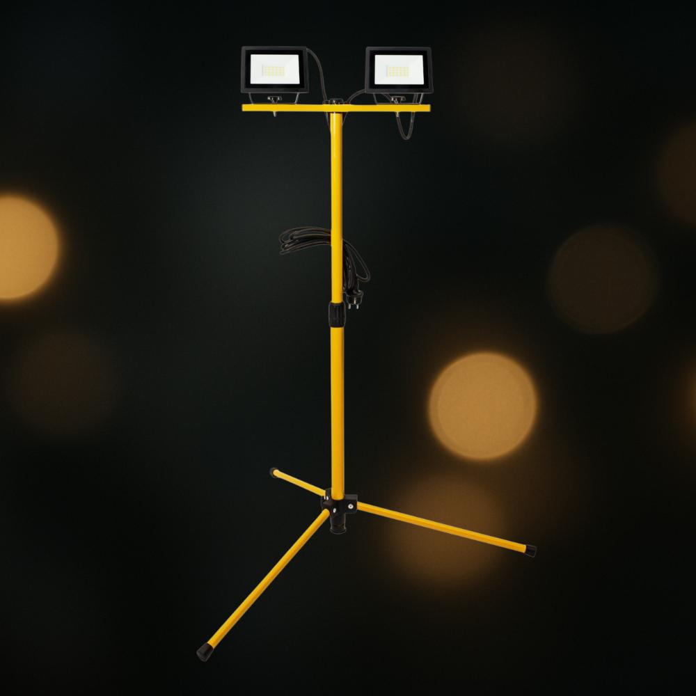 Dubbele werklamp
