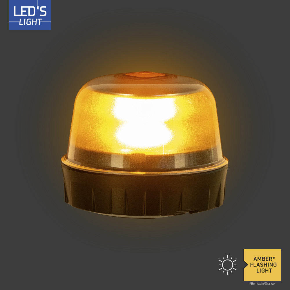 WARN-X LED signaal-noodverlichting -5000mAh - IP54 - Amber LED.nl