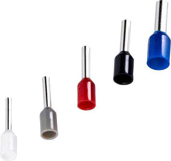 Adelhulzen assortiment set - 5 maten van 0.5mm² tot 2.5mm² - 400 stuks Snoeren LED.nl
