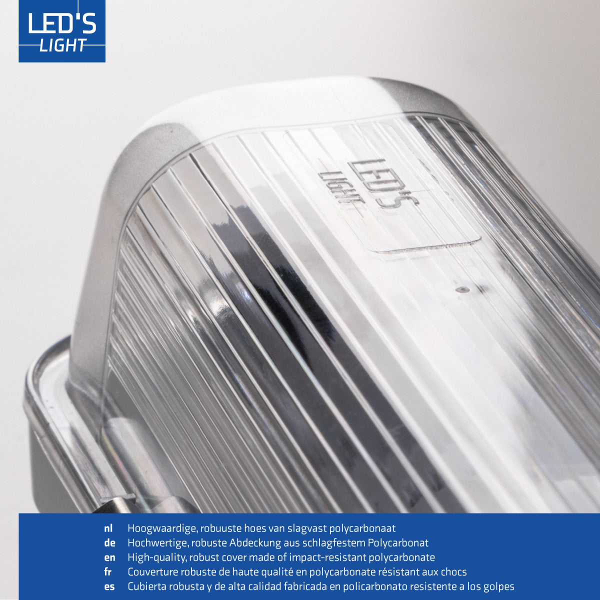 LED's Light Complete LED TL lamp met LED buis 150 cm - Binnen en buiten - 3060lm - 16.5W - 4000K - 185lm/w - Energielabel B TL verlichting LED.nl