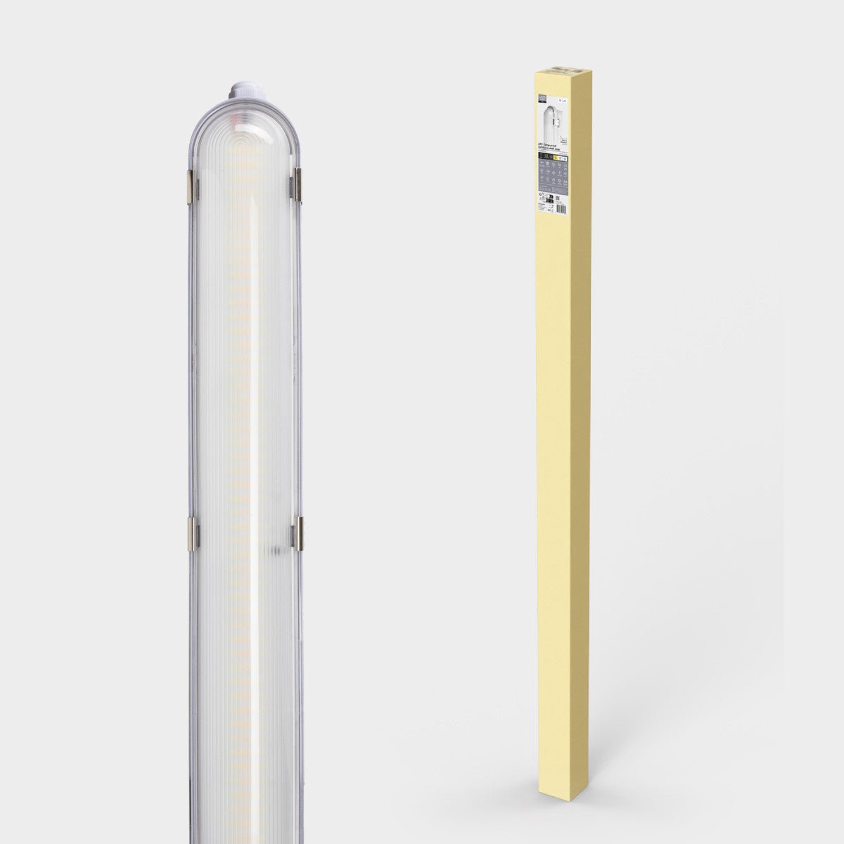 9 PACK - LED's Light pro Koppelbaar CCT/Power select TL armatuur met Strip - 180lm/w 39W 150cm 7020lm 3000K/4000K/6500K - IP65 IK08 TL verlichting LED.nl