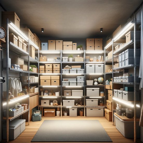 4 PACK - LED's Light LED TL lamp 60 cm voor binnen - Complete LED TL verlichting - 2330 lm TL verlichting LED.nl