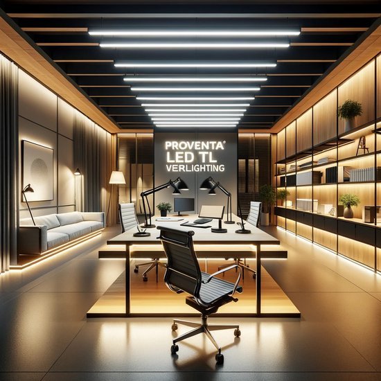 4 PACK - LED's Light LED TL lamp 60 cm voor binnen - Complete LED TL verlichting - 2330 lm TL verlichting LED.nl