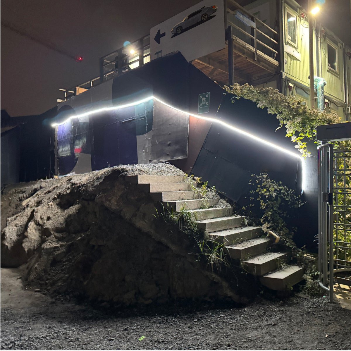 Baanverlichting Paarden of longeerbak Horsewalker Verlichting 50m - Verlengbaar tot 75 meter - 40.000 lm) Led.nl