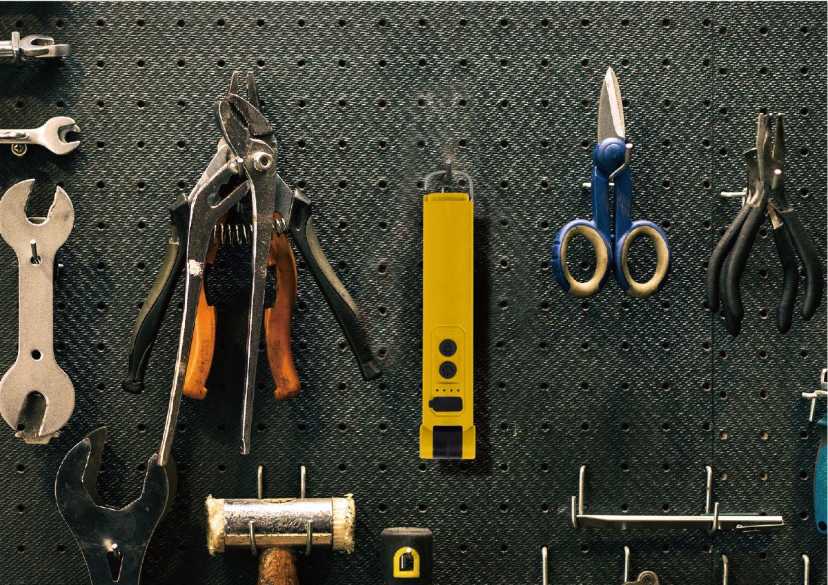 LED's Work Oplaadbare LED Werklamp op accu 600 - Werkt draadloos - Met magneet en haak Bouwlampen Led.nl