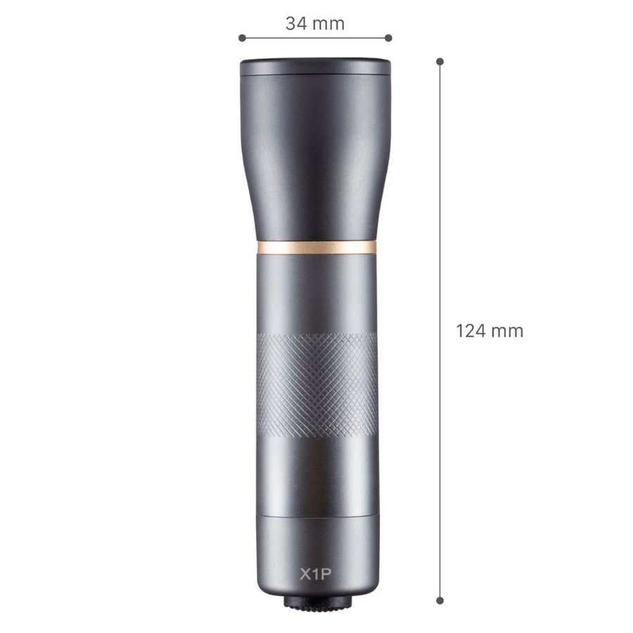 LED-Arbeitstaschenlampe mit Batterien (3x AAA) – 450 Lumen – IPX4 spritzwassergeschützt – Dimmbar in 3 Stufen - LED.de
