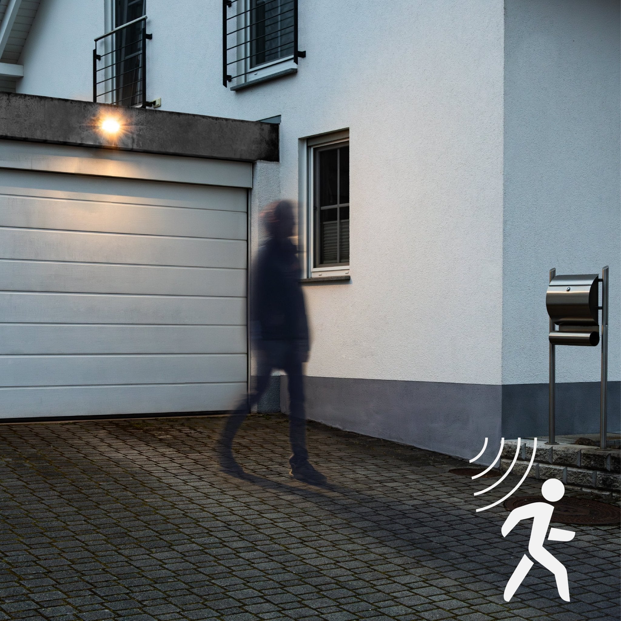 SolarEssence LED Buitenlamp met Bewegingssensor - Wandbevestiging - 1000 Lumen - IP54 Waterdicht Buitenlampen LED.nl