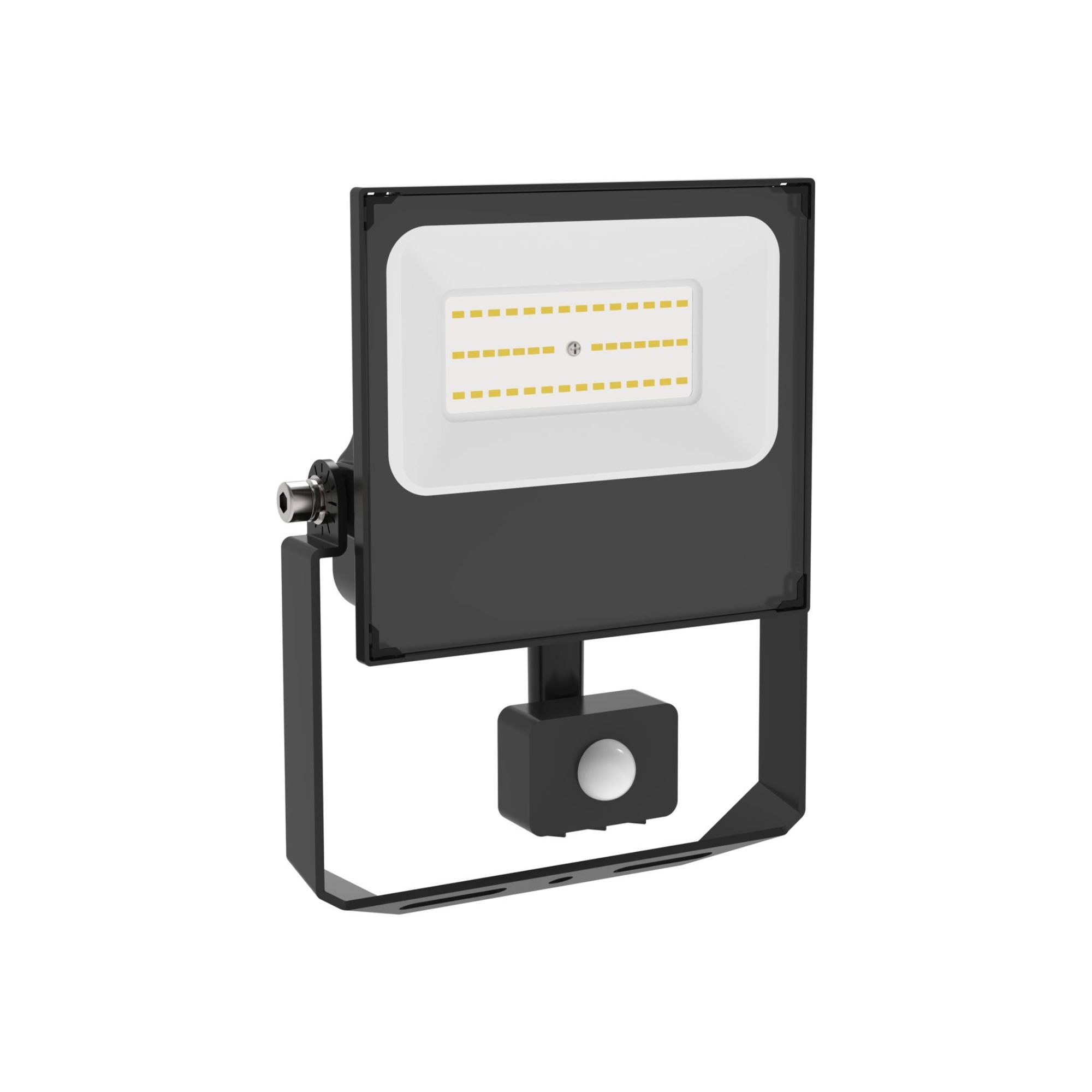 UltraFlood LED Schijnwerper 30W met Bewegingssensor en Daglichtsensor - Kantelbaar - 4800 Lumen - IP65 Schijnwerpers LED.nl