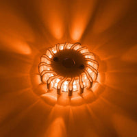 LED's Light Wireless LED Flashlight on Batteries - 9 Modes - Magnetic & Waterproof - Orange - LED.nl