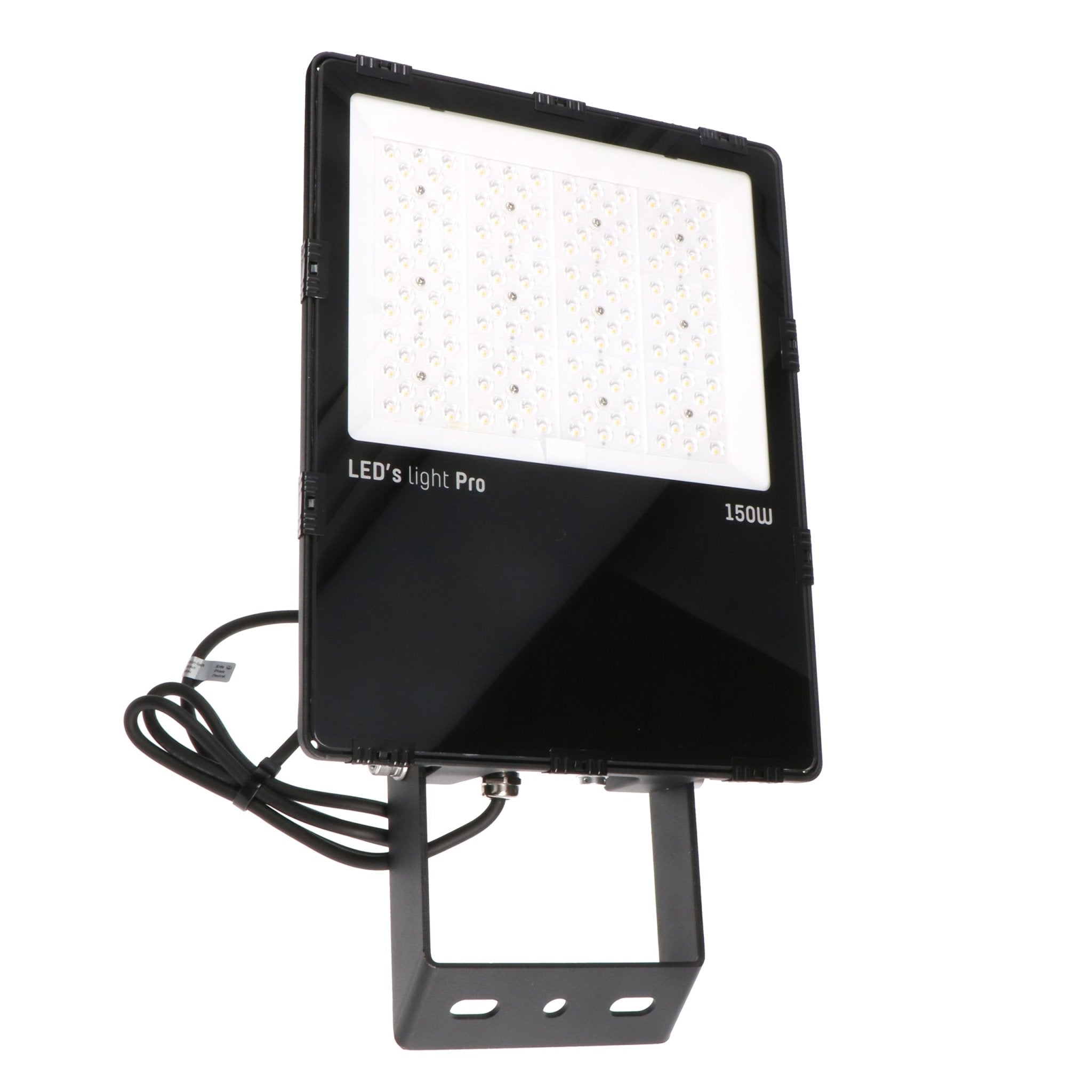 HeavyDuty LED Floodlight 150W - Waterdicht (IP66) & Corrosiebestendig (C4) - Zwart Schijnwerpers LED.nl