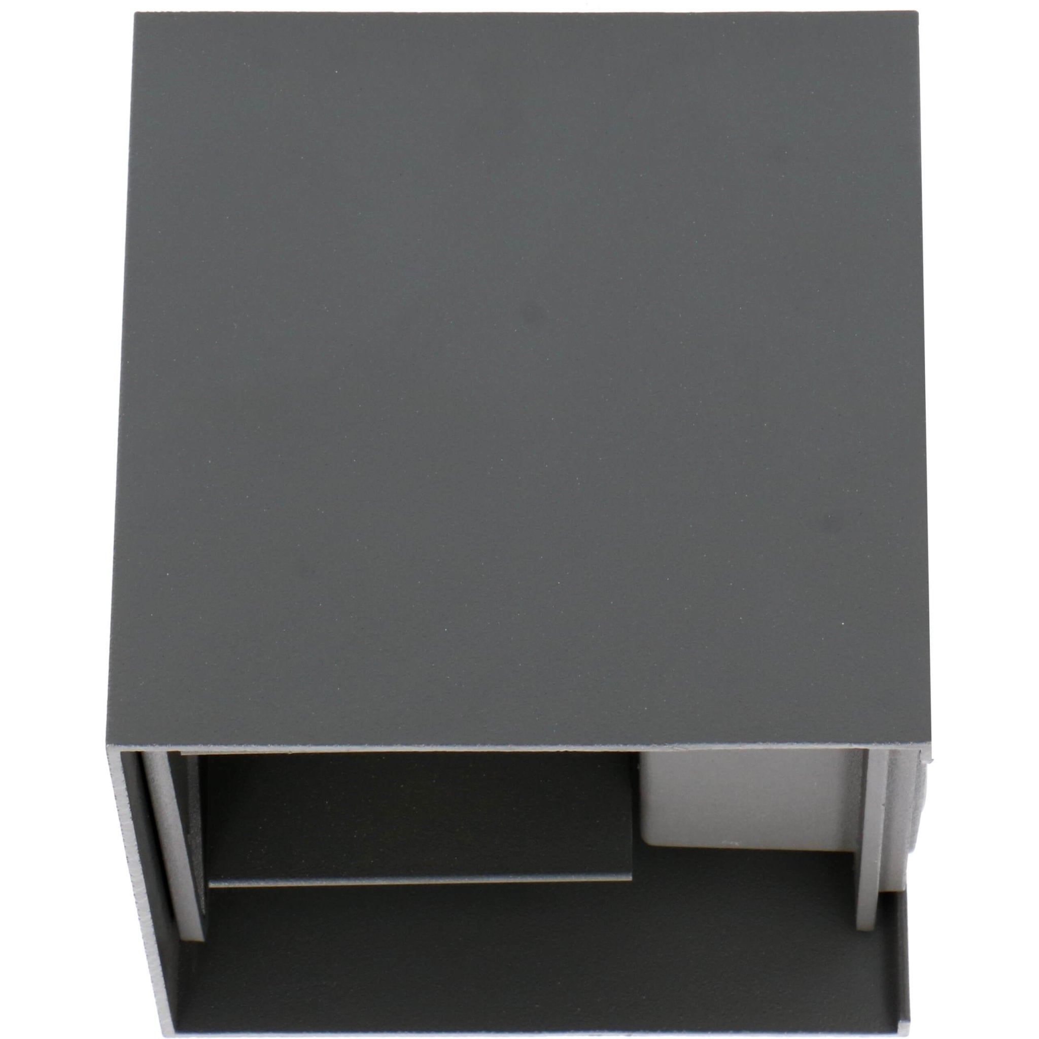 LED's Light Kubus LED Wandlamp voor buiten - Omhoog&Omlaag licht - IP65 - Antraciet Wandlampen LED.nl