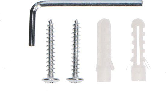 LED's Light Kubus LED Wandlamp voor buiten - Omhoog&Omlaag licht - IP65 - Wit Wandlampen LED.nl