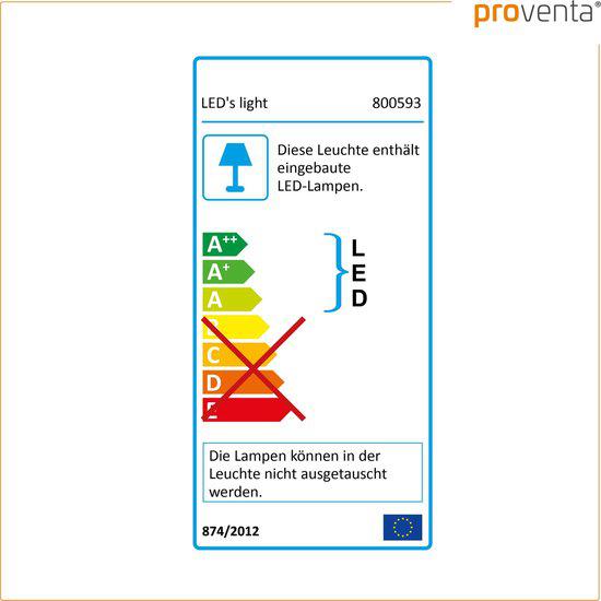 LED's Light Universele Plafondlamp 1600 - Geschikt voor badkamer IP44 - Koel wit (4000K) - 30 cm Plafondlampen LED.nl