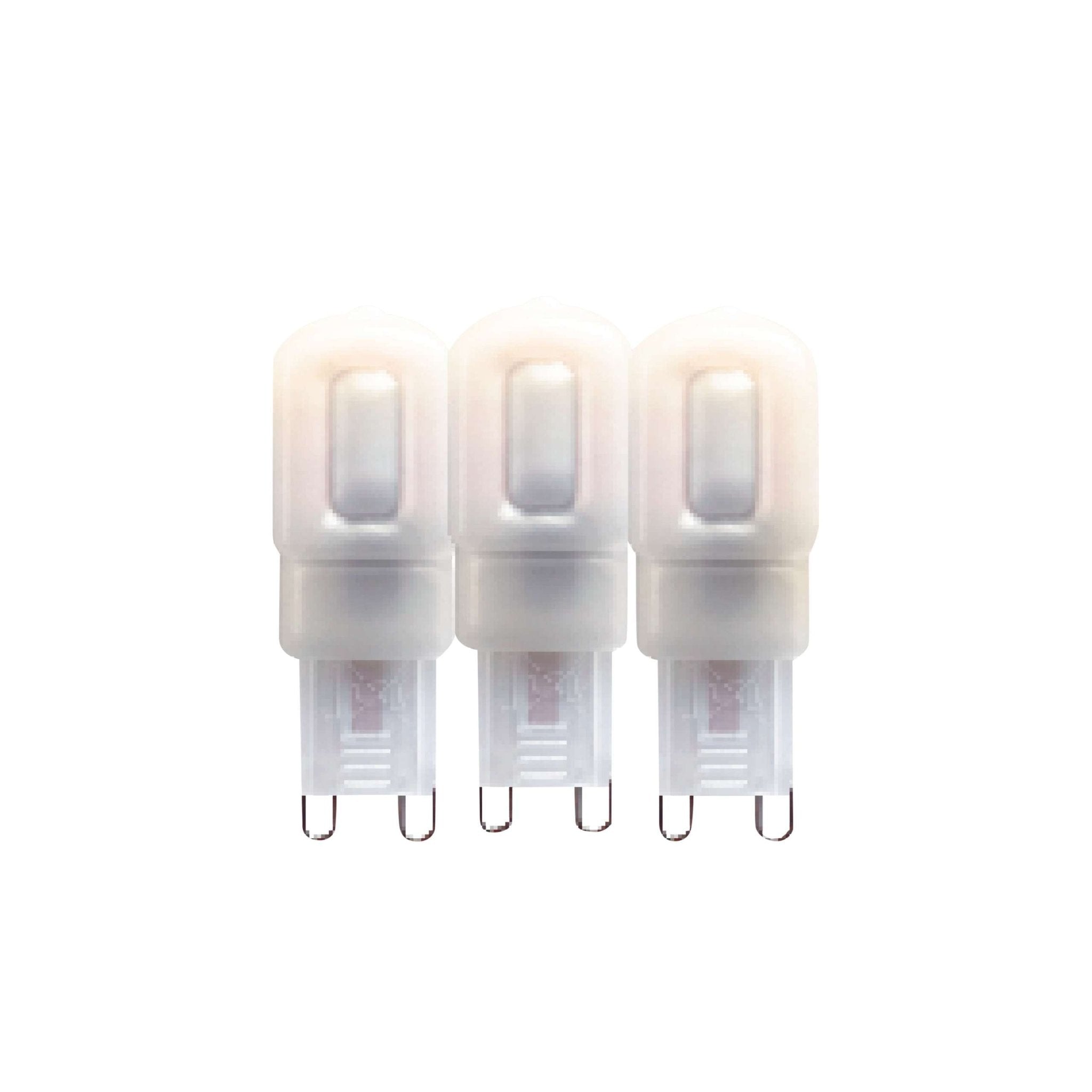 LED Steeklamp G9 - Mat - 220-240V - Warm wit - 2.5W (24W) - 3 lampjes Steeklampjes LED.nl