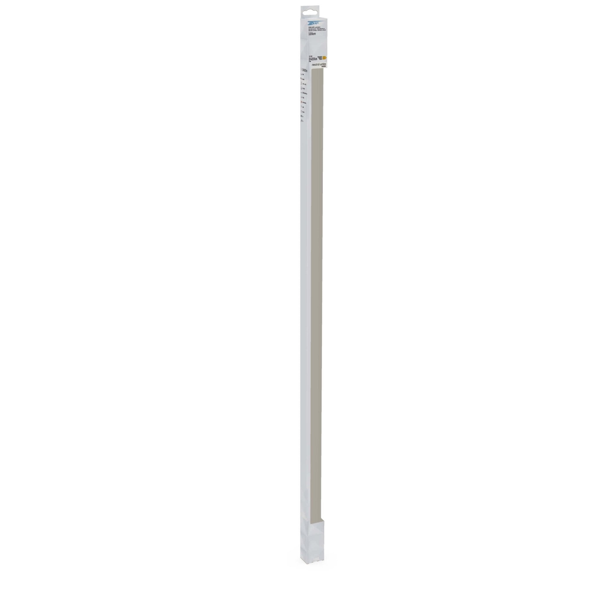 2 PACK - LED's Light LED TL verlichting compleet 120 cm - Geschikt voor buiten en binnen - 2420 lm TL verlichting LED.nl