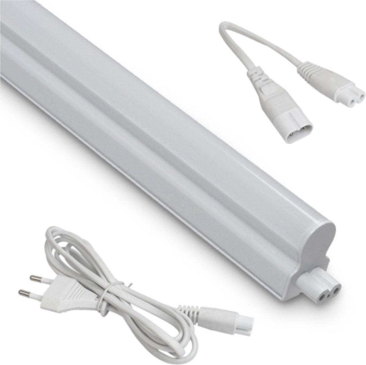 LED's Light Universele LED T5 balk 90 cm - voor kasten en keukens - Koppelbaar - 400 lm TL verlichting LED.nl