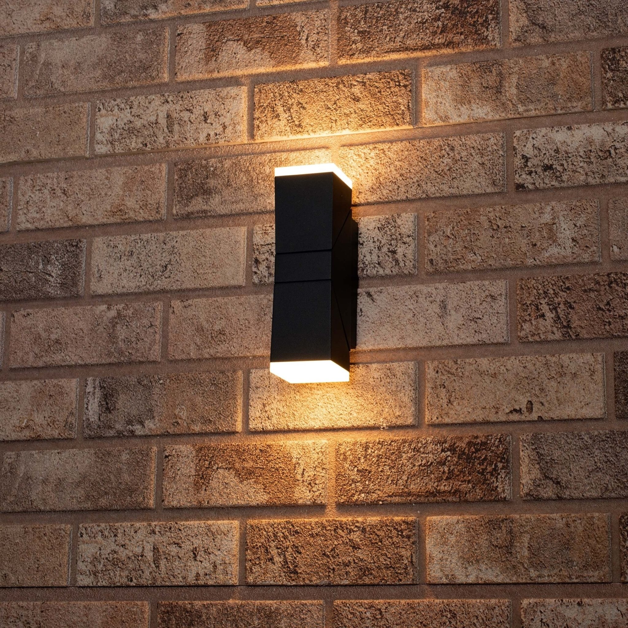 2 pack LED's Light 2-lichts LED Design Buitenlamp - Model Terni - Draaibaar - Warm wit - Antraciet Wandlampen LED.nl