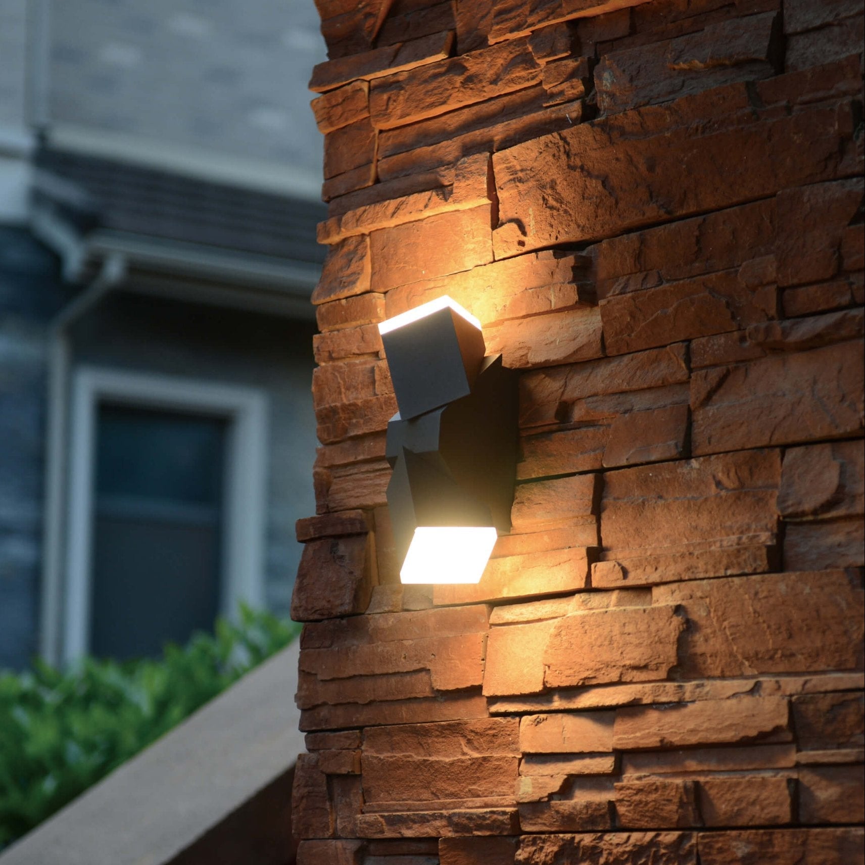 2 pack LED's Light 2-lichts LED Design Buitenlamp - Model Terni - Draaibaar - Warm wit - Antraciet Wandlampen LED.nl