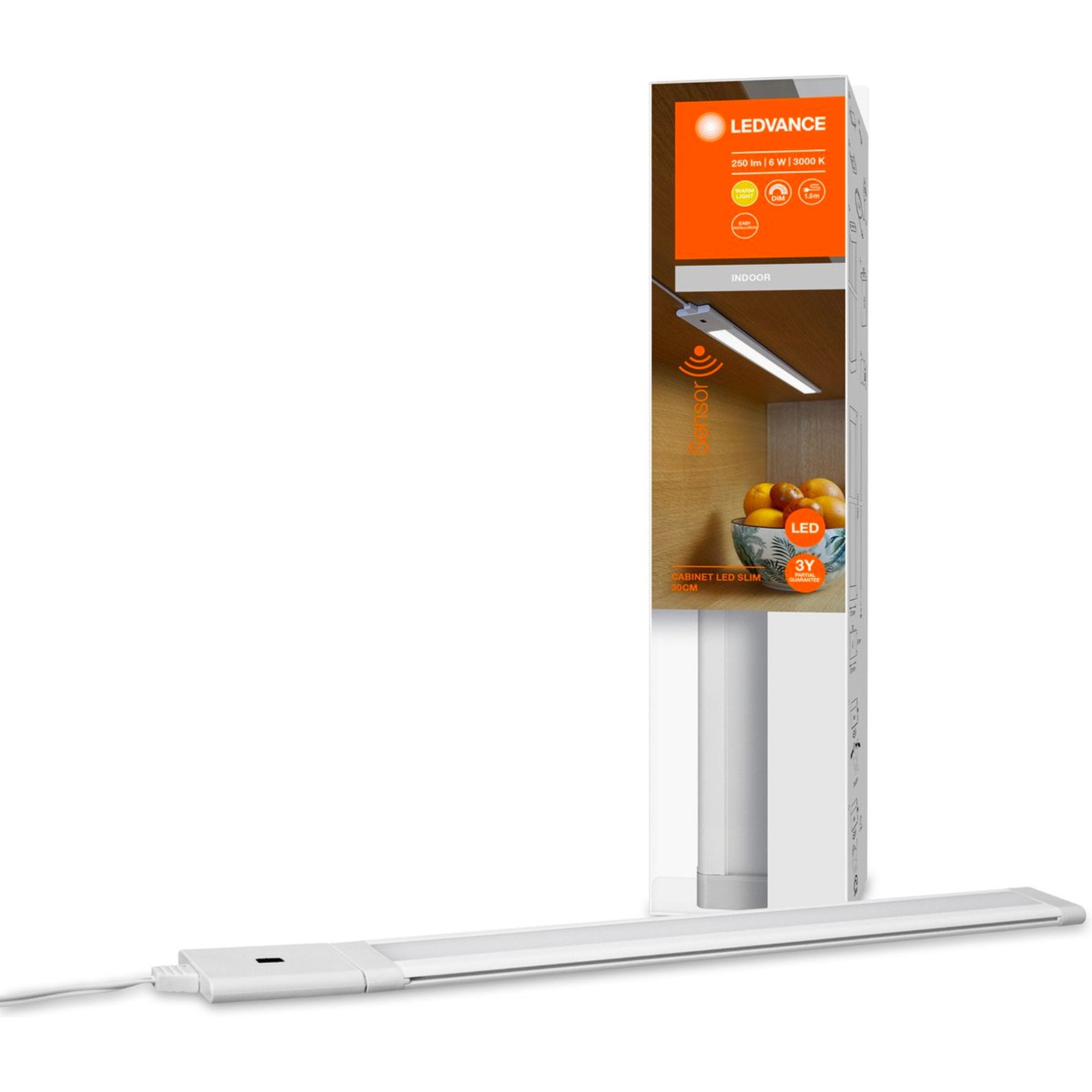 LEDVance LED Kastverlichting met Zwaaisensor 30 cm - Complete set - Dimbaar LED.nl