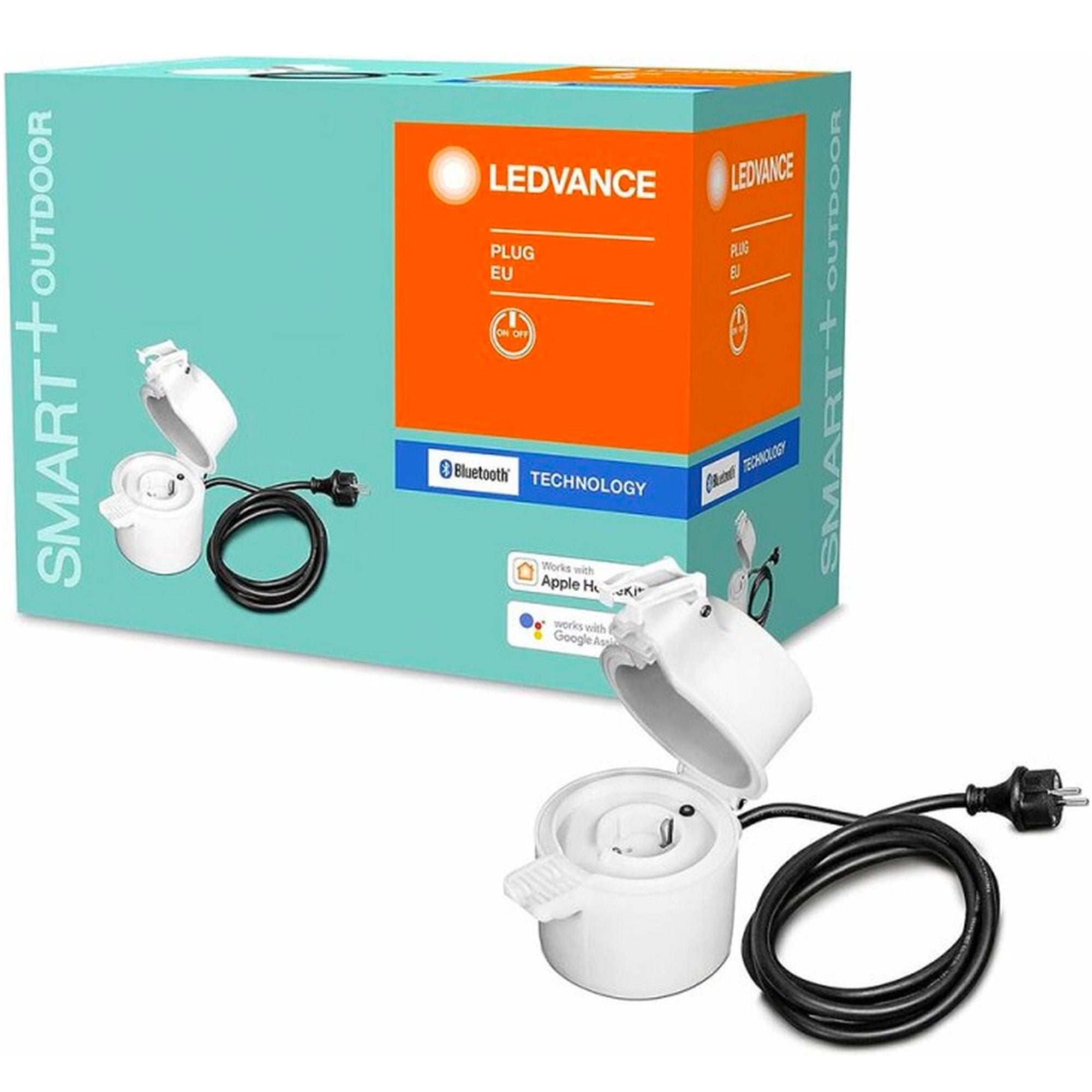 LEDVance Smart Buitenstopcontact met App - Aan- en uitschakelen met telefoon - IP44 LED.nl