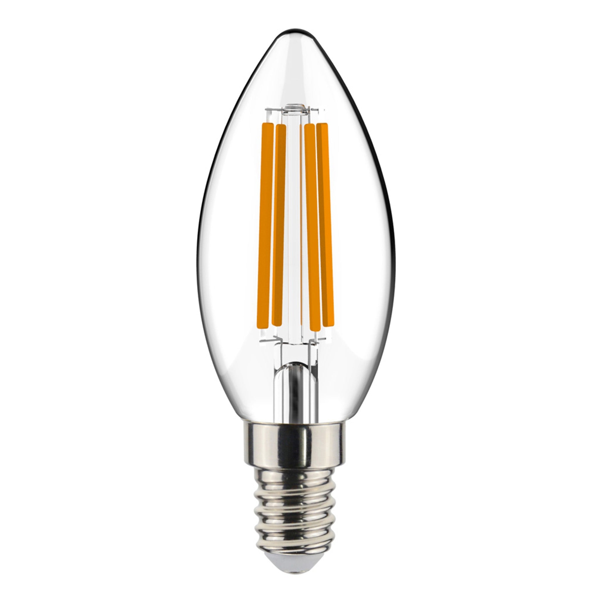 Proventa Longlife Filament LED kaarslamp met kleine E14 fitting - _ 35 mm - 1 x LED Kaarslamp Lichtbronnen LED.nl