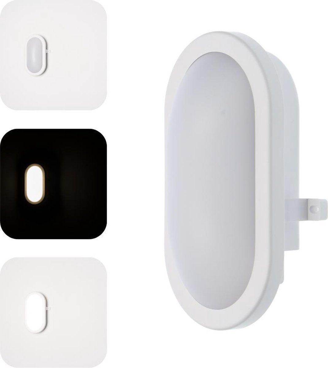 Proventa Outdoor LED Bull eye buitenlamp - Wandlamp model Ovaal voor buitengebruik Wandlampen LED.nl