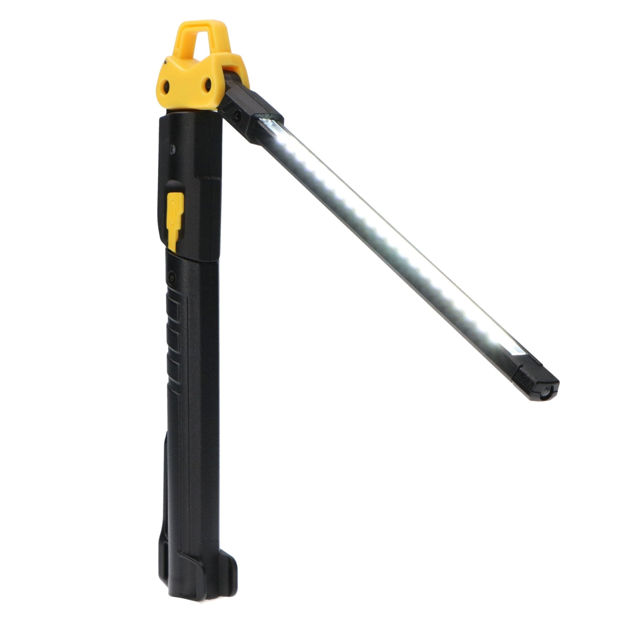 LED's Work Oplaadbare Looplamp 500 - Inspectielamp - Inklapbaar & Draadloos - Met magneet en haak Bouwlampen Led.nl