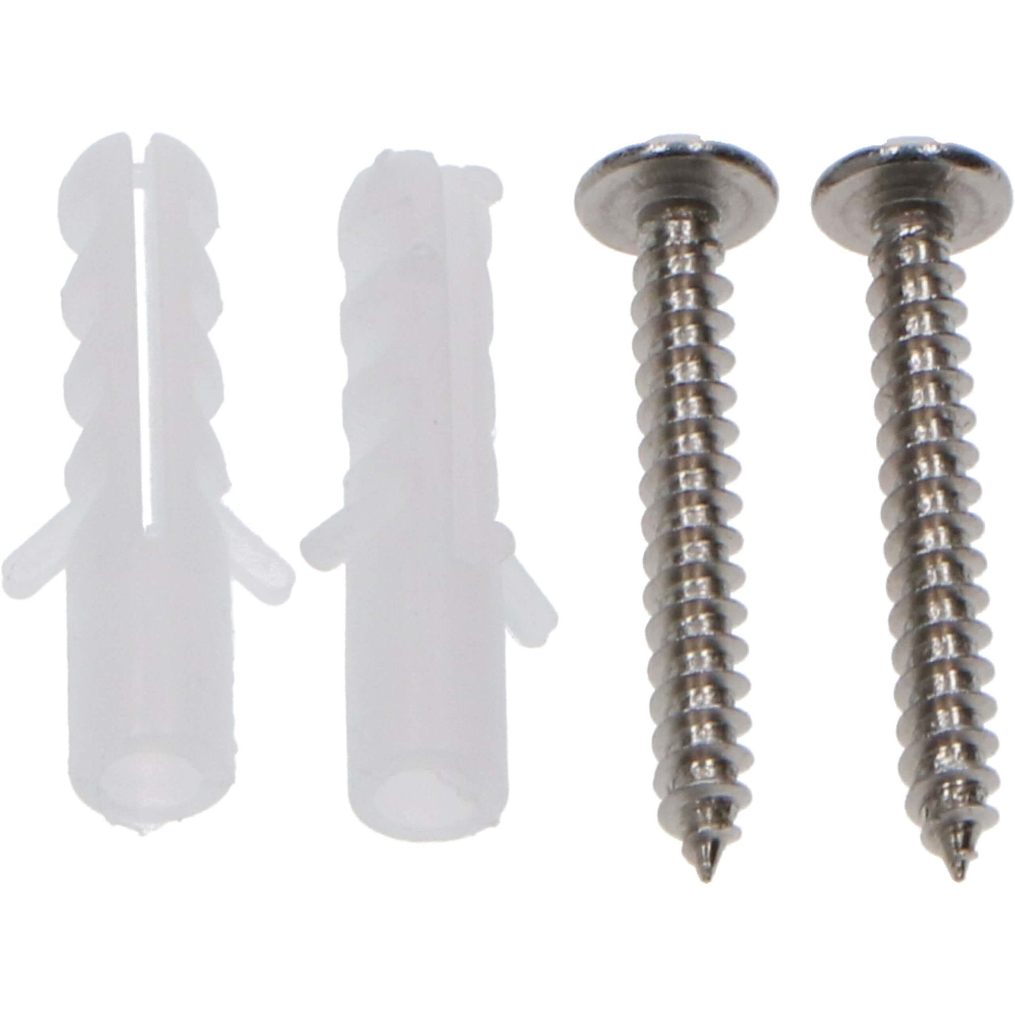 3 pack LED's Light RVS LED Muurlamp Buiten - Spot met 2 x GU10 fitting - Model Catania - IP44 - Zilver Spotjes LED.nl