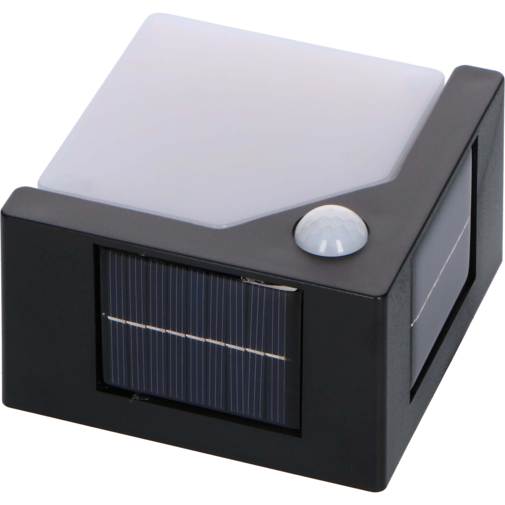 LED's Light Solar LED Buitenlamp met Bewegingssensor - Draadloos op zonne-energie - Zwart - IP44 Buitenlampen LED.nl