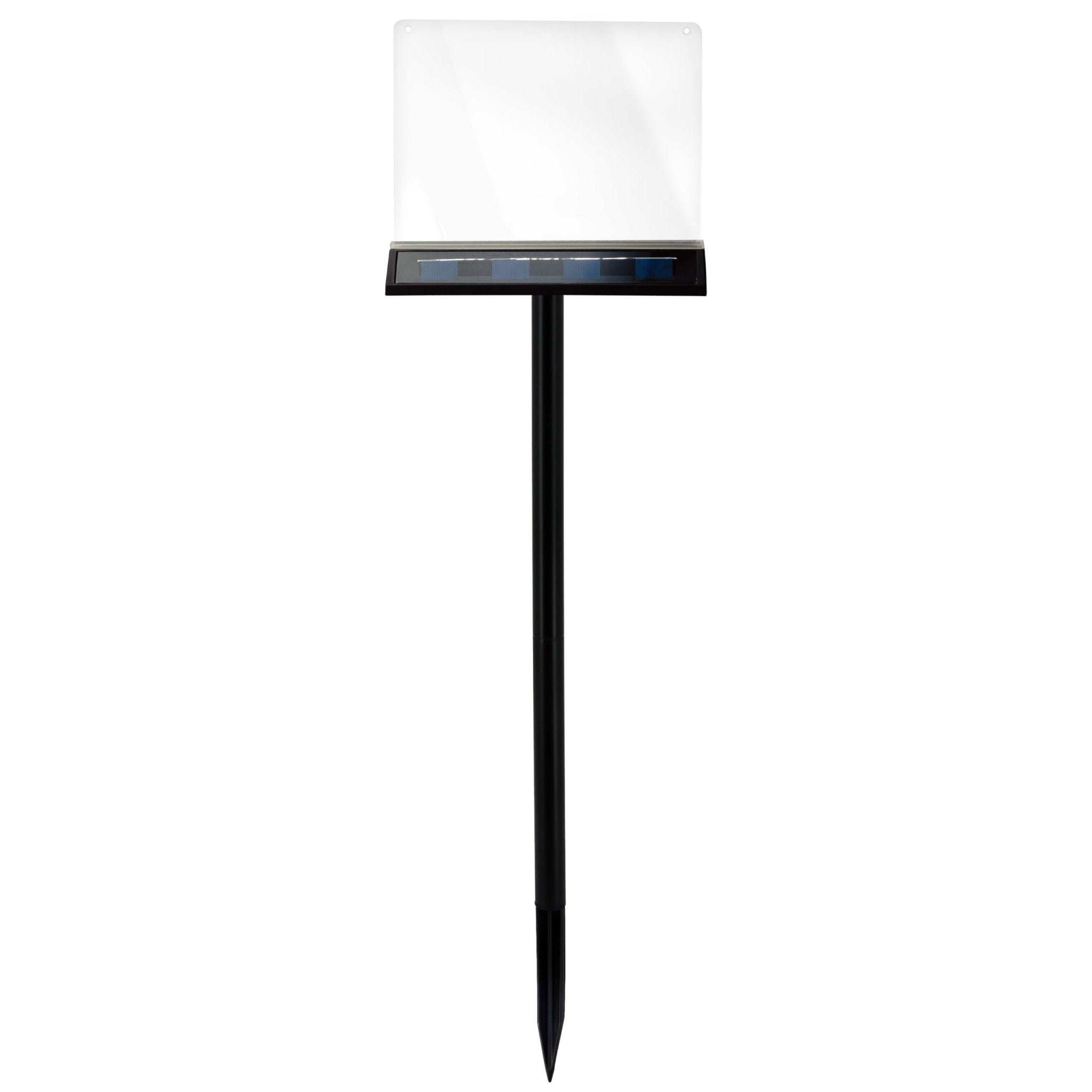 LED's Light Solar LED Display Schrijfbord Buiten - Draadloos op zonne-energie - Incl. Stift Schrijfborden LED.nl