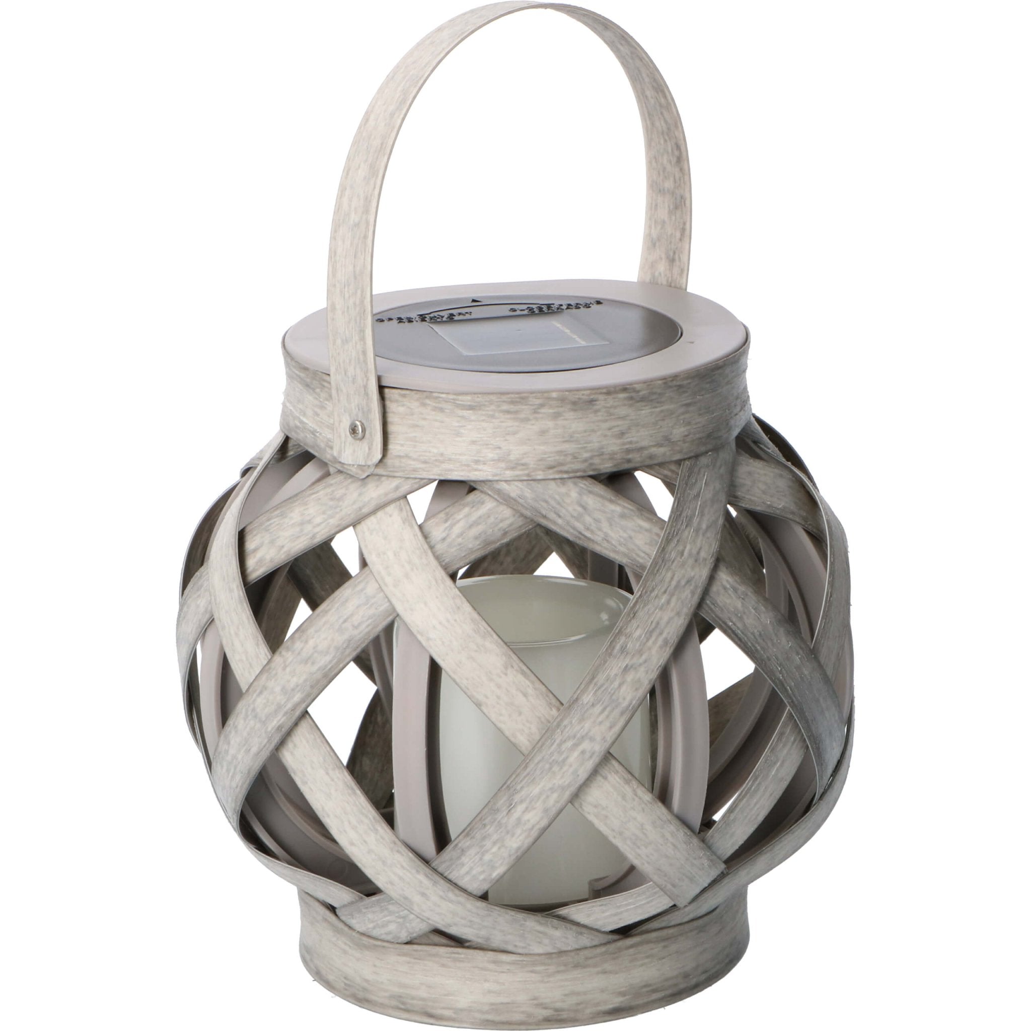 Solar LED Kaars tafellamp met sensor - Automatisch aan/uit - IP44 - 15 cm Buitenlampen LED.nl