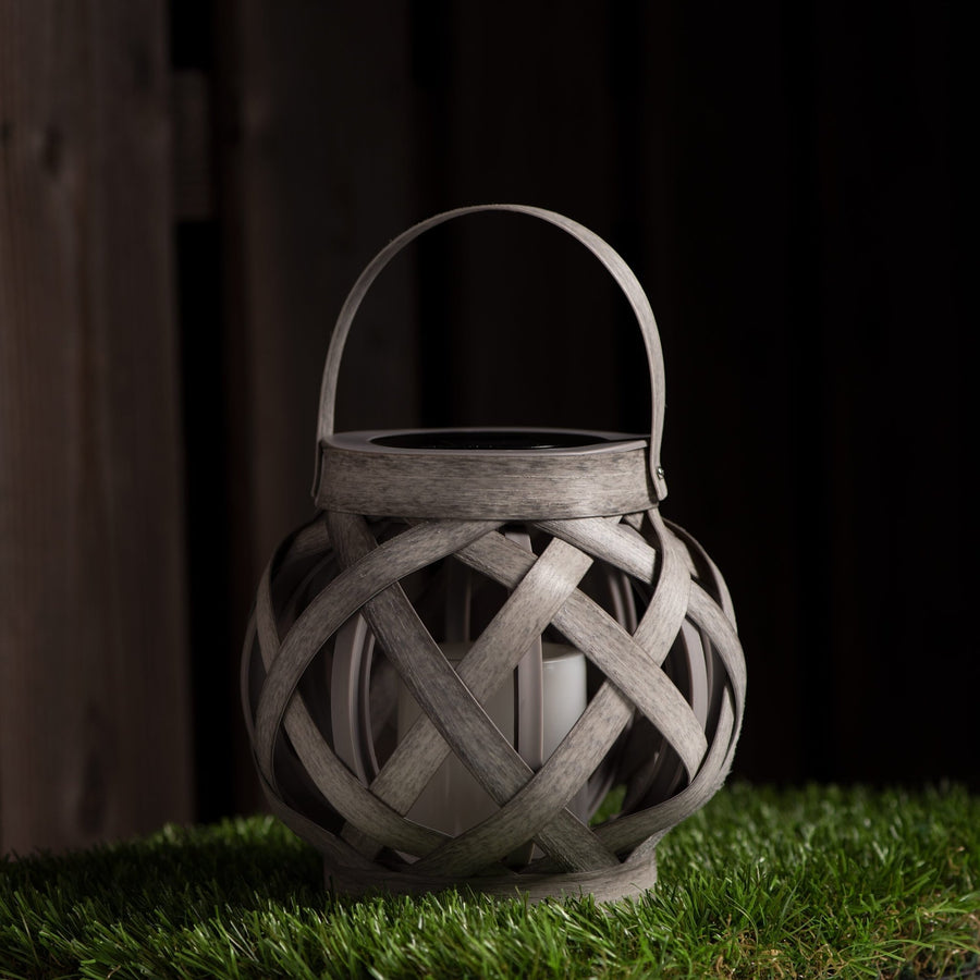 Solar LED Candle Table Lamp with Sensor - Automatic On/Off - IP44 - 15 cm - LED.nl