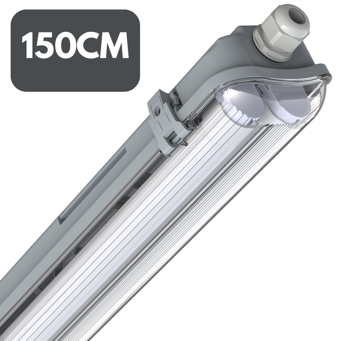 150 cm TL-Leuchten mit Röhre
