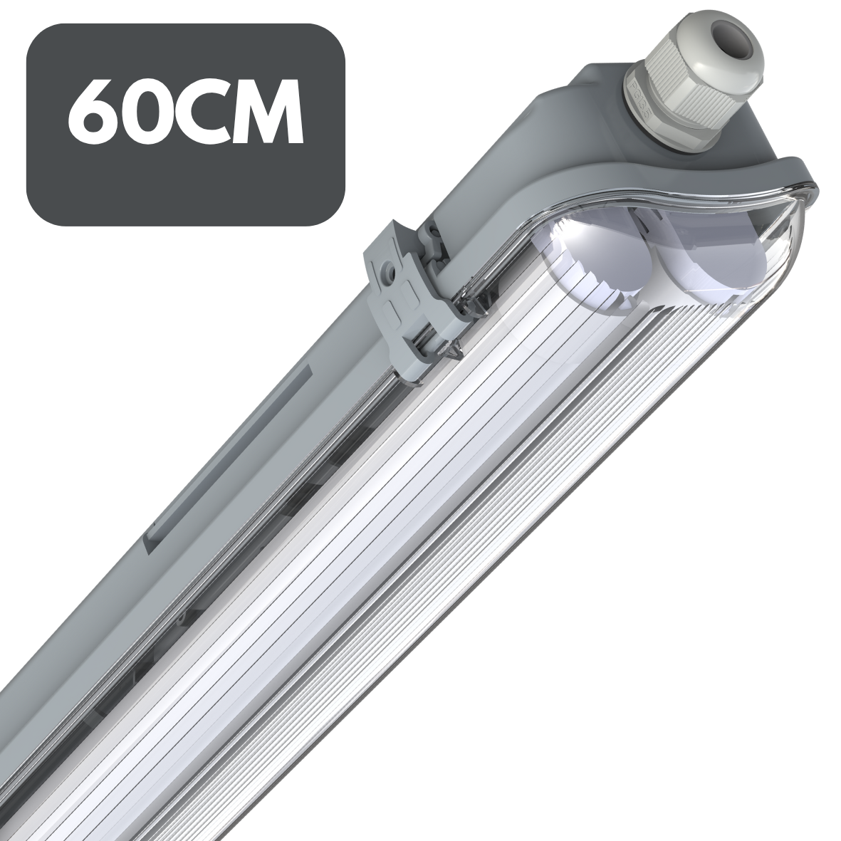 60cm TL-Leuchten mit Röhre