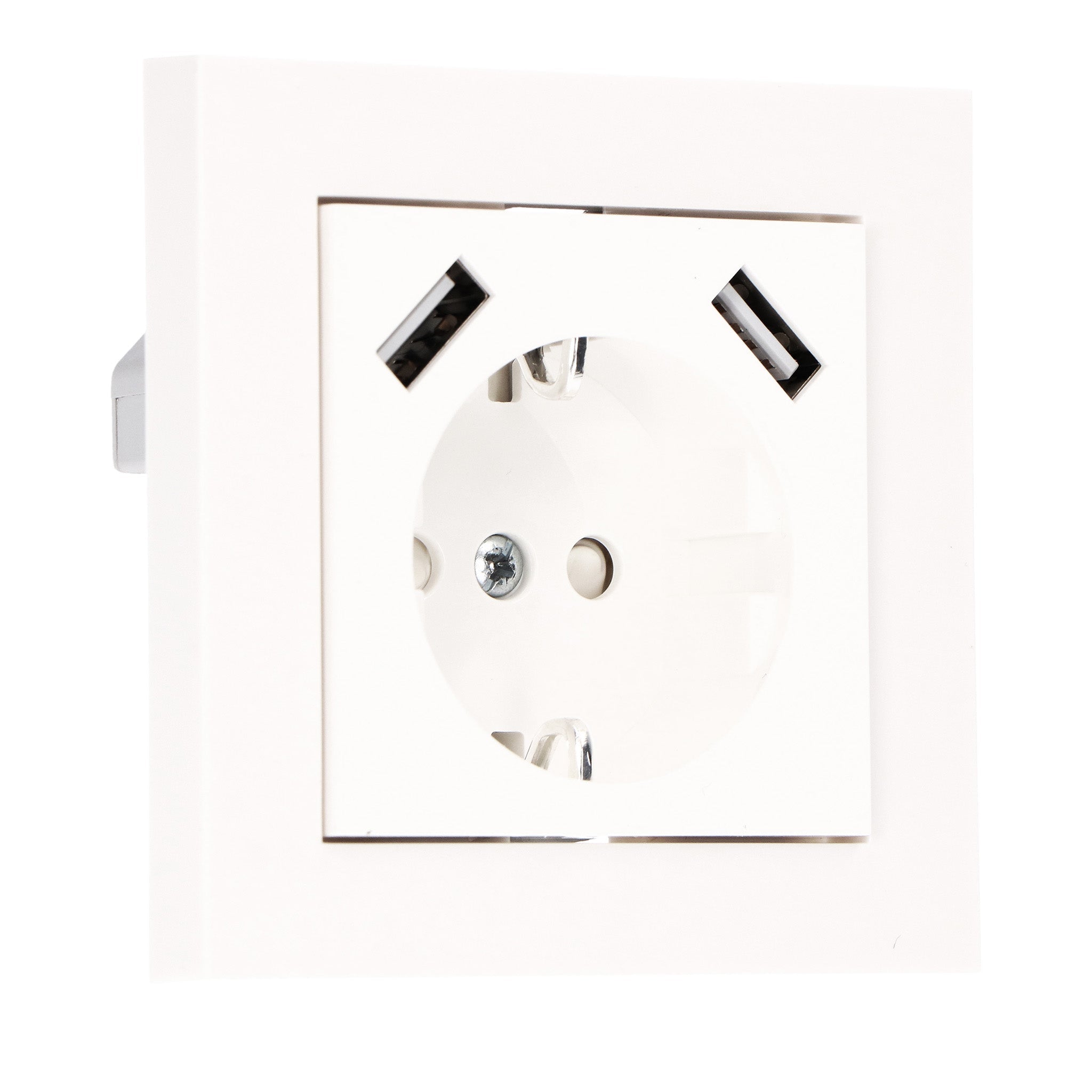 USB Wandcontactdozen - LED.nl