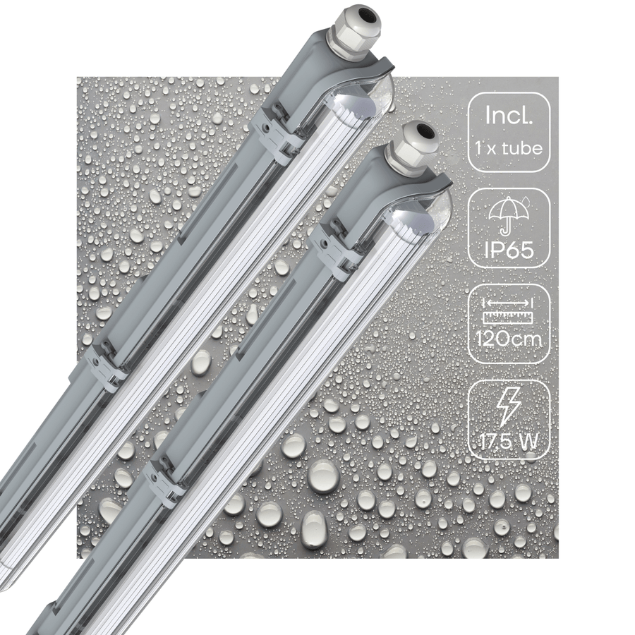 2er-Pack – LED-Leuchtstoffröhre, 120 cm, 2160 lm - LED.de