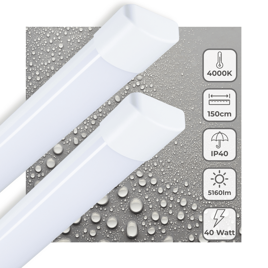 LED's Light LED TL Lampe 150 cm für den Innenbereich - Komplette LED TL Beleuchtung - 5160 lm - LED.de