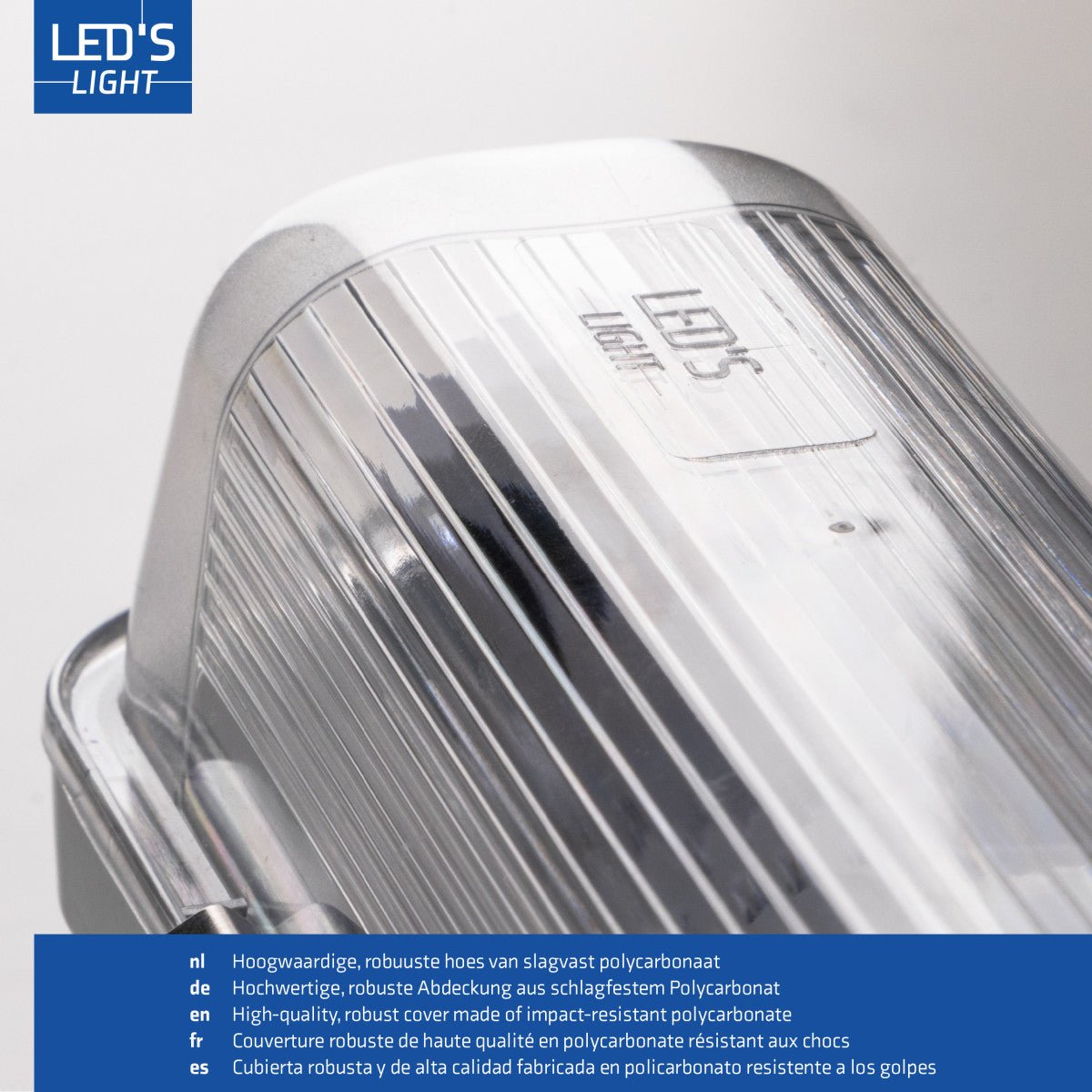 4 PACK - LED's Light Complete LED TL lamp met LED buis 60 cm - Binnen en buiten - 1100 lm - 1x6W - LED.nl