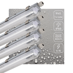 4 PACK - LED's Light Complete LED TL lamp met LED buis 60 cm - Binnen en buiten - 1100 lm - 1x6W - LED.nl