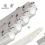 4 PACK - LED's Light LED TL armatuur met sensor 120 cm - Bewegingssensor en nachtsensor - Waterdicht - 2100 lm LED.nl