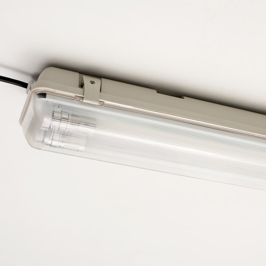 2 PACK - LED's Light LED TL Armatuur licht balk met sensor - incl Dubbele buis 2x14W 120cm 4000K Bewegingssensor en nachtsensor - Waterdicht - 150lm/w LED.nl