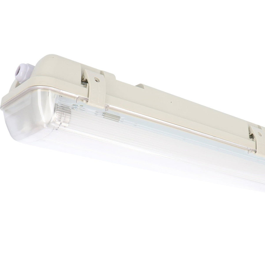 2 PACK - LED's Light LED TL Armatuur licht balk met sensor - incl Dubbele buis 2x14W 120cm 4000K Bewegingssensor en nachtsensor - Waterdicht - 150lm/w LED.nl