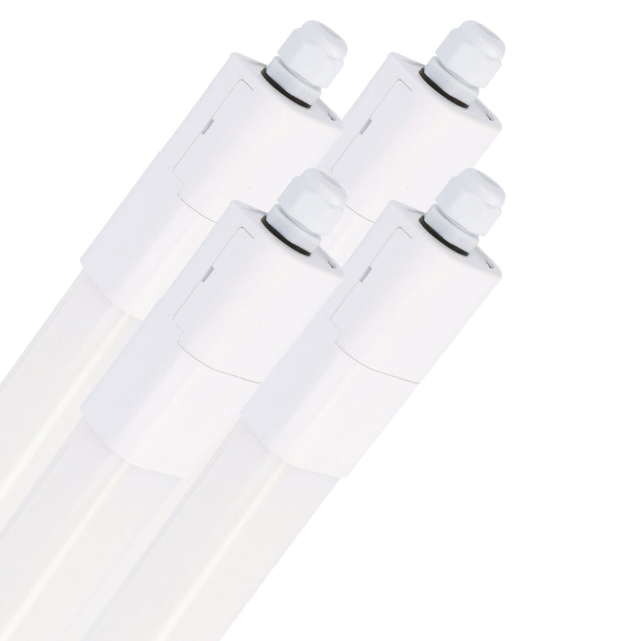 4 PACK - LED's Light LED TL verlichting compleet 120 cm - Geschikt voor buiten en binnen - 2420 lm TL verlichting LED.nl