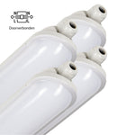 4 PACK - LED's Light Pro Koppelbaar LED TL armatuur compleet 120 cm - Waterdicht - 4640 lm 29W 4000K 160lm/w TL verlichting LED.nl