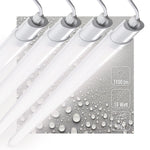 4 PACK - LED's Light TL Licht balk 120 cm - Geschikt voor alle binnen en vochtige ruimtes - 18W - IP65 - LED.nl