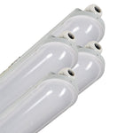 4 PACK - LED's Light Universele LED TL verlichting compleet 120 cm - voor binnen en buiten - 2500 lm TL verlichting LED.nl