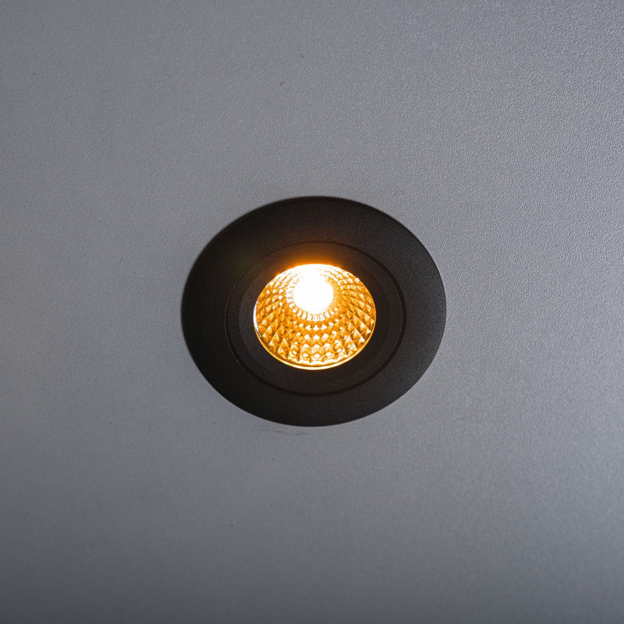 6 PACK - LED's Light Pro LED Inbouwspot Zwart - DimToWarm - Ø 68mm - Kantelbaar - Warm wit licht - CRI95- Dimbaar Inbouwspots LED.nl