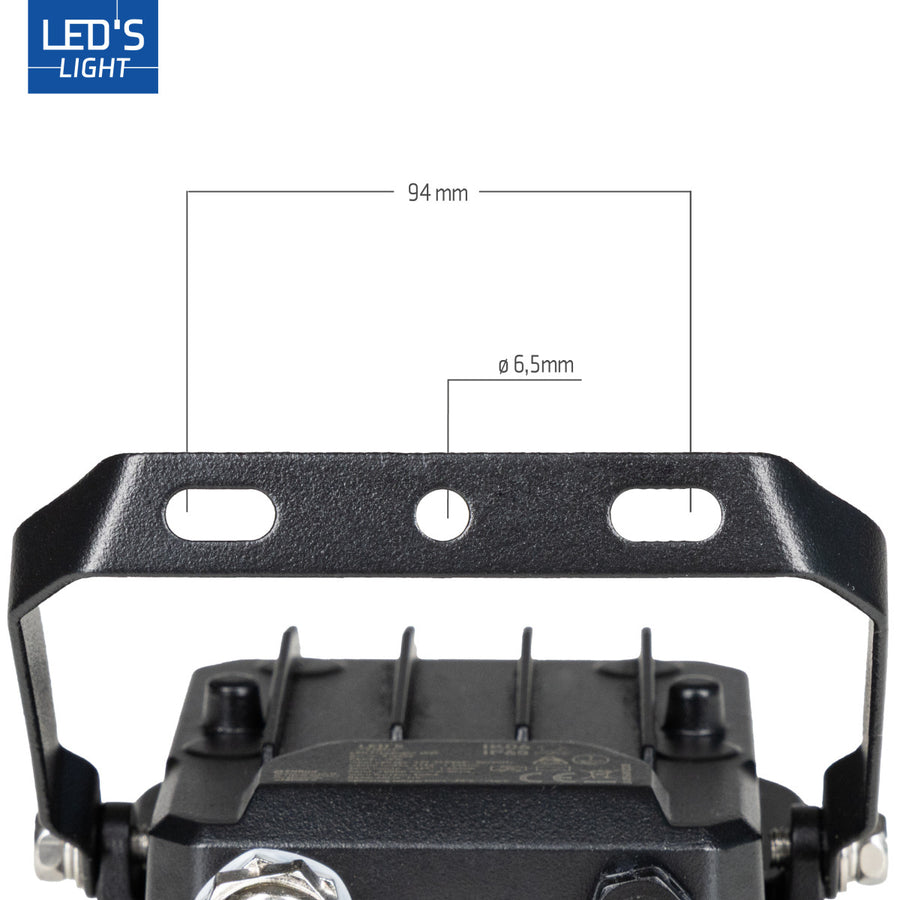 LED's Light Buitenlamp met bewegingssensor 1400 - binnen en buiten - 10W Schijnwerpers LED.nl