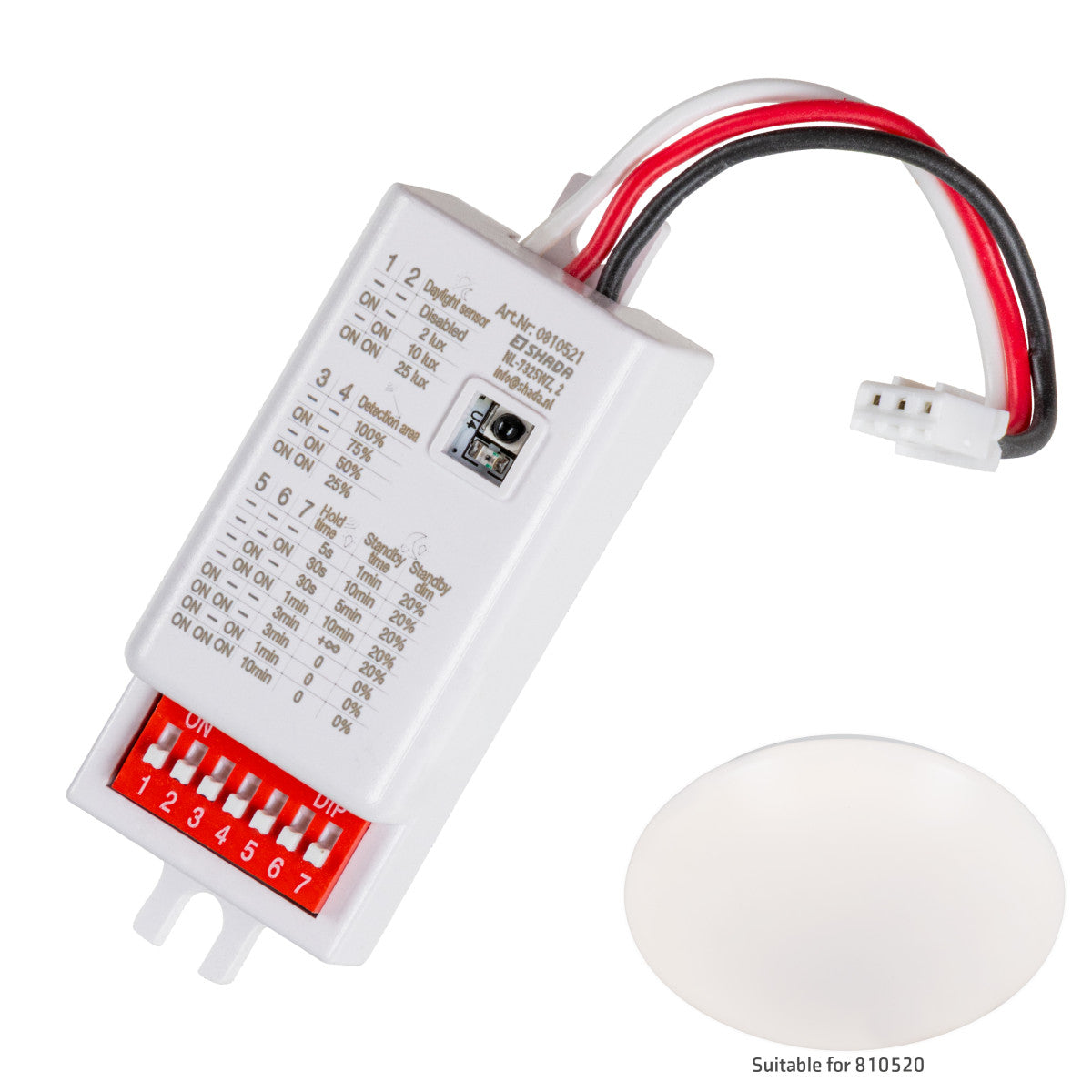 LED's Light Pro Plug & Play-Sensor für LED-Deckenleuchten 0810520
