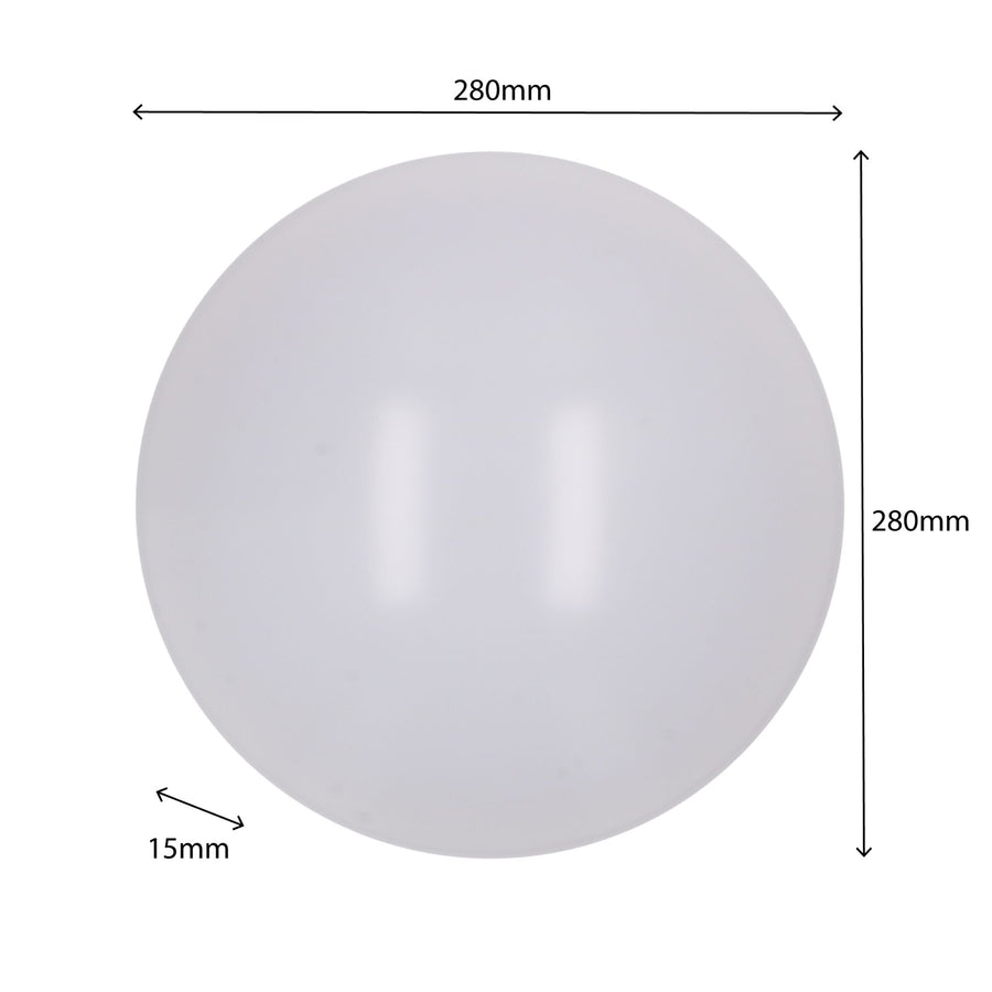 LED's Light Deckenleuchte mit Bewegungsmelder Ø 33 cm - Kaltweißes Licht (4000K) - LED.de